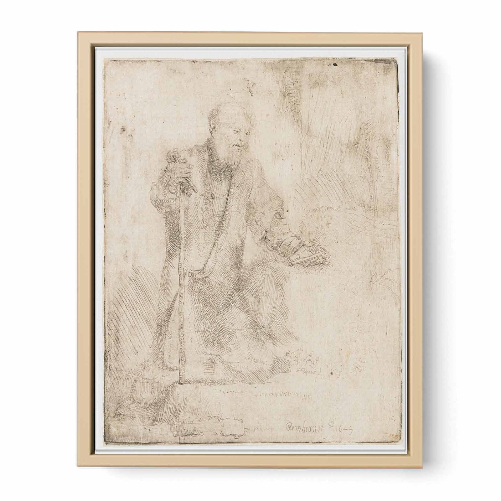 St. Peter In Penitence Painting