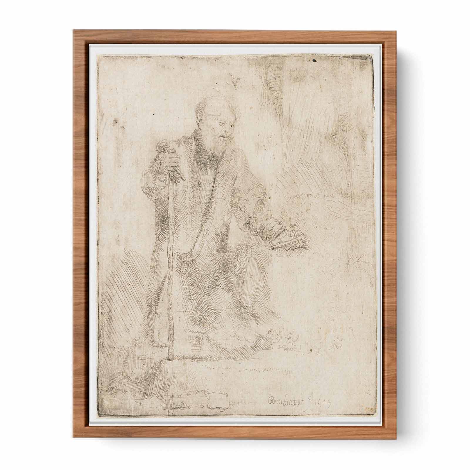 St. Peter In Penitence Painting
