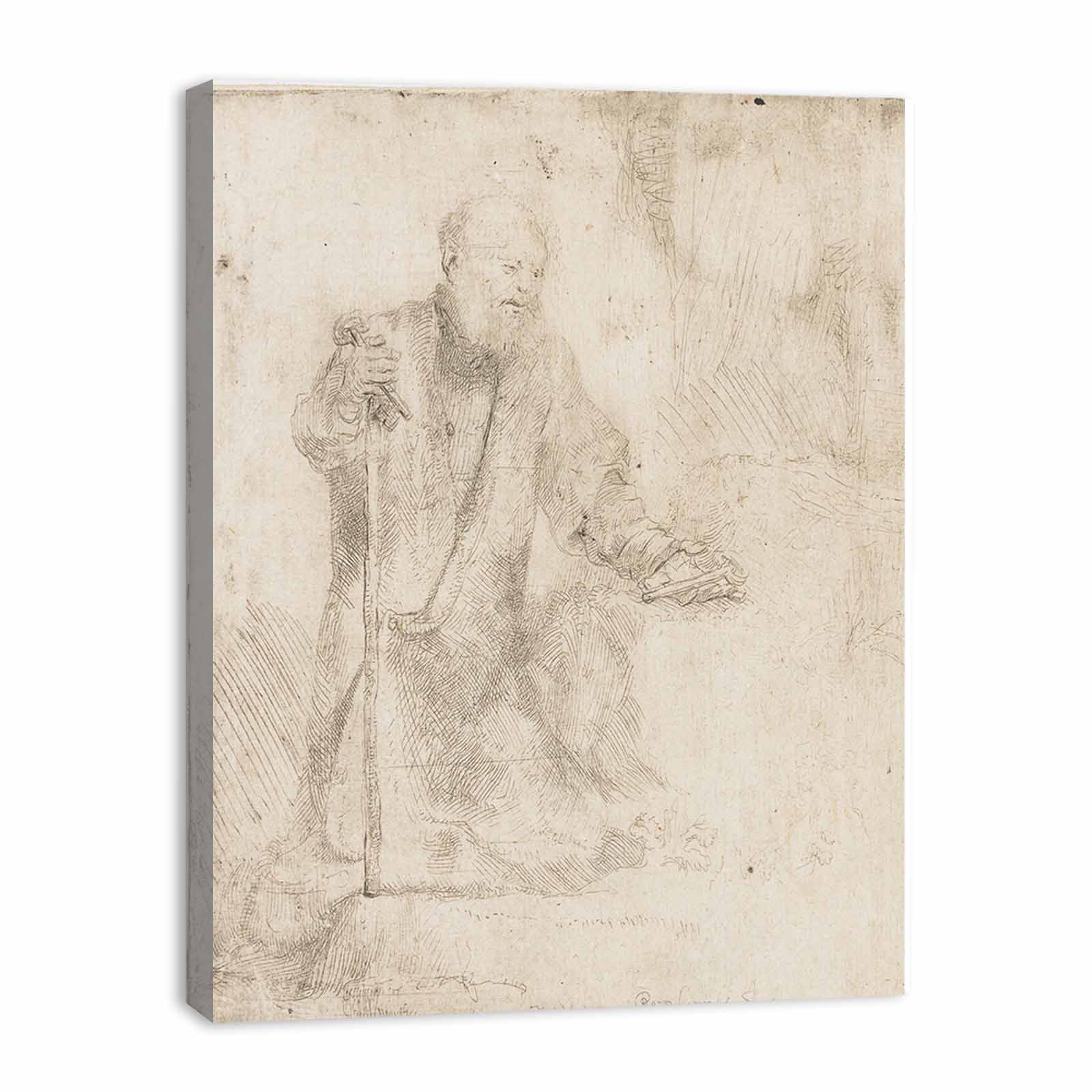 St. Peter In Penitence Painting