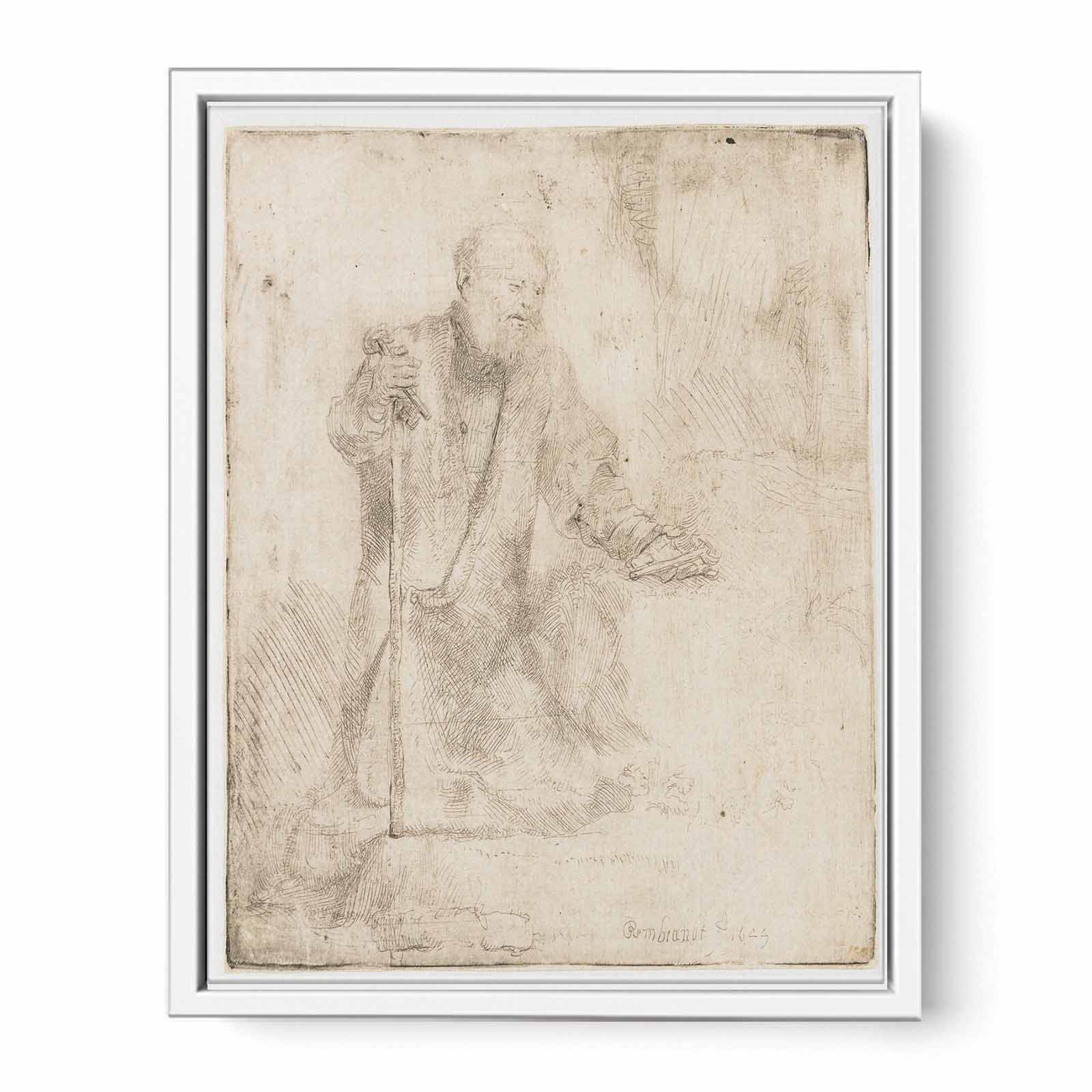 St. Peter In Penitence Painting