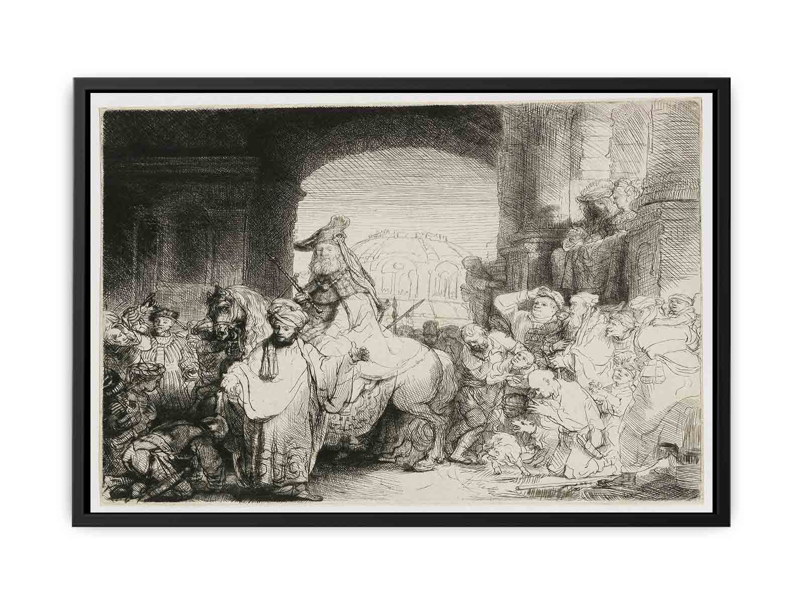 The Triumph Of Mordecai 2 Painting