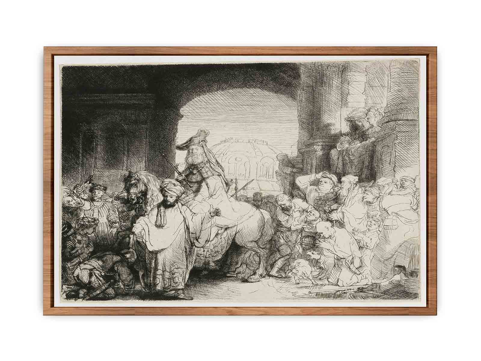 The Triumph Of Mordecai 2 Painting