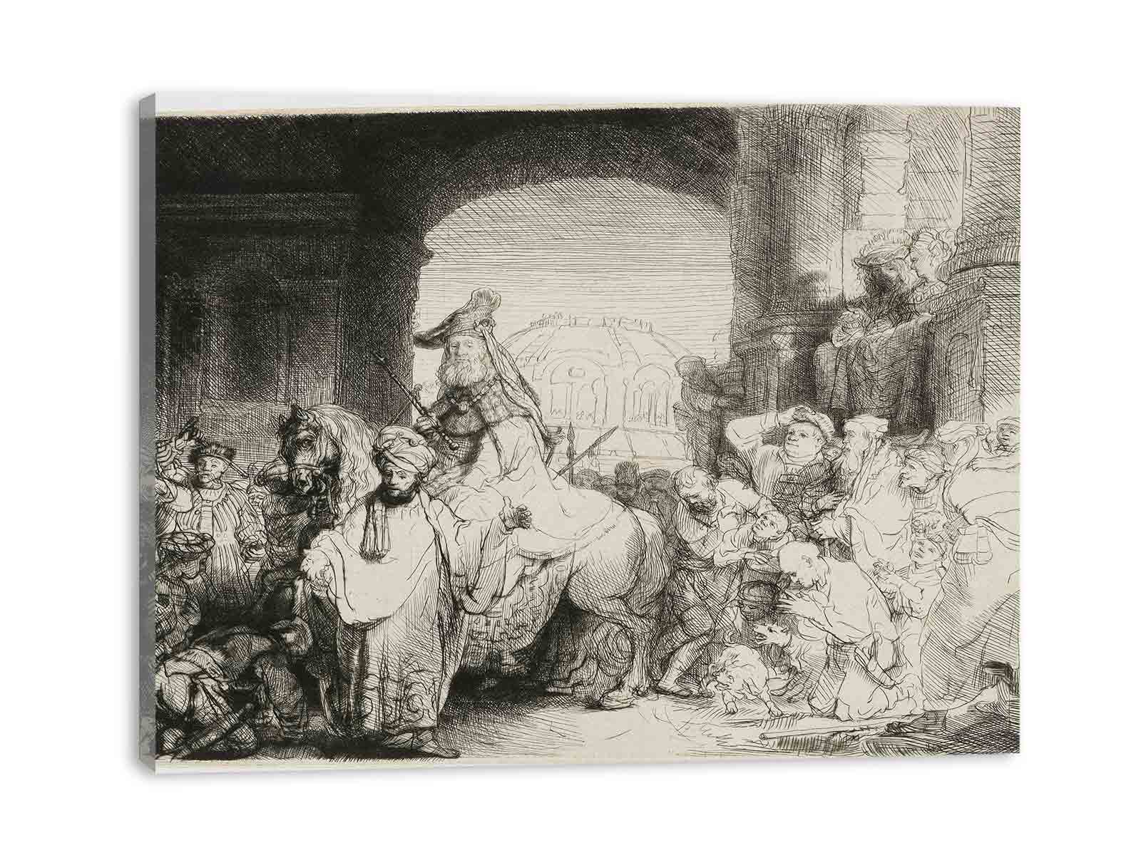 The Triumph Of Mordecai 2 Painting