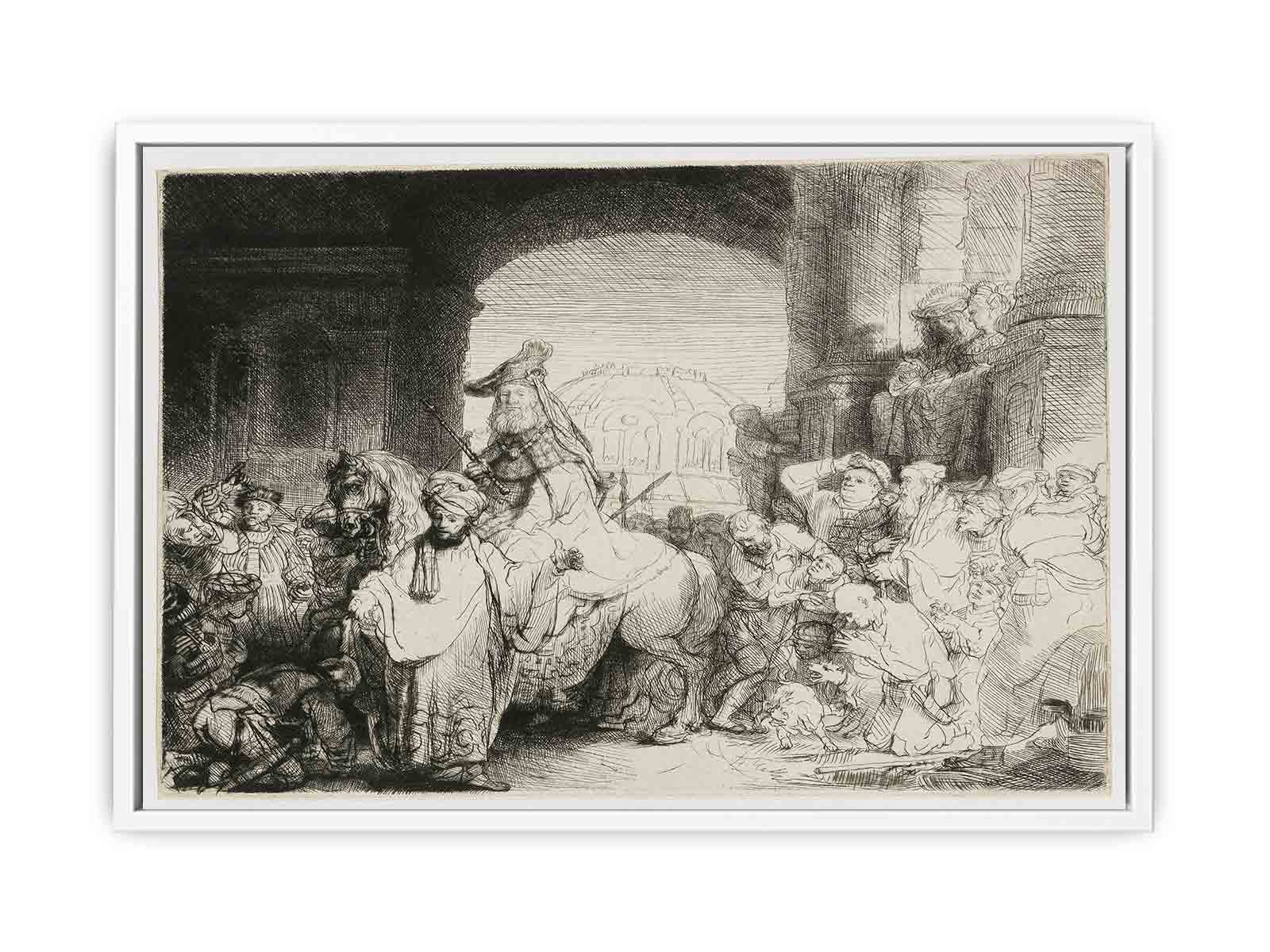 The Triumph Of Mordecai 2 Painting