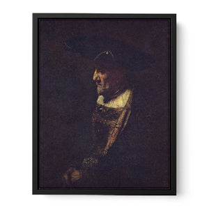 Portrait of a man in hat Painting