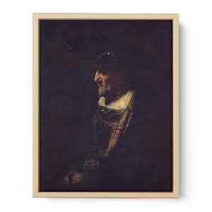 Portrait of a man in hat Painting