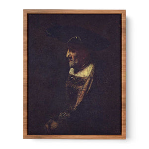Portrait of a man in hat Painting