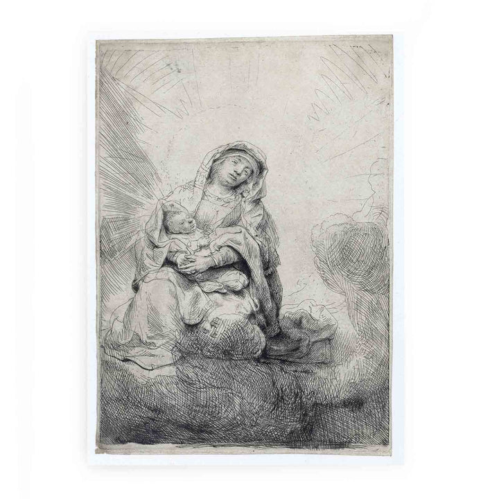 The Virgin and Child in the Clouds
 Painting