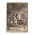 The Flight into Egypt Small Plate 2 Painting