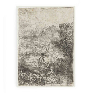 The Shepherd and his Family Painting