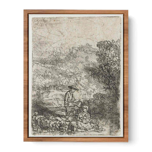 The Shepherd and his Family Painting