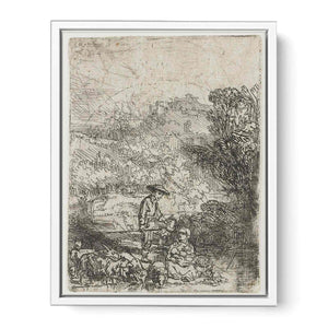 The Shepherd and his Family Painting