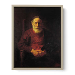 Portrait of an Old Man in Red 1652-54 Painting