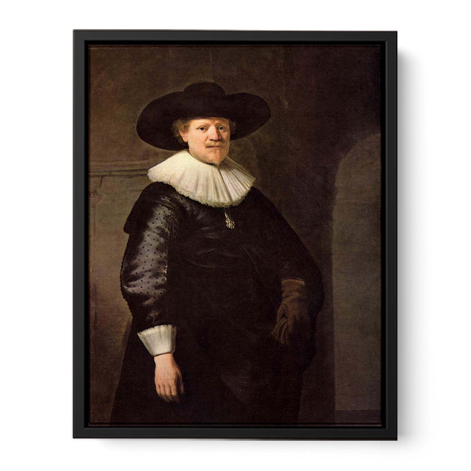 Portrait of the Writer Jan Hermansz. Krul Painting