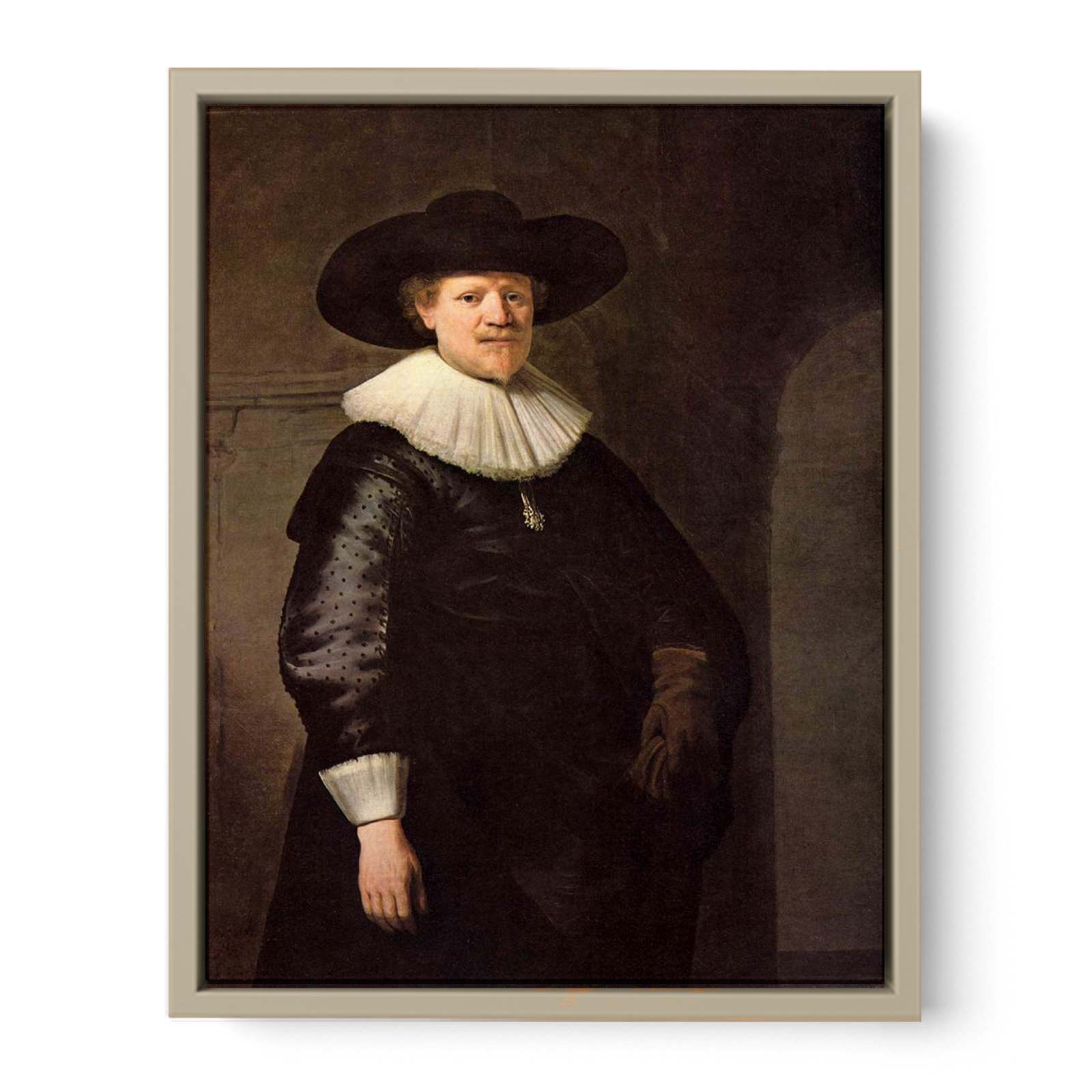 Portrait of the Writer Jan Hermansz. Krul Painting