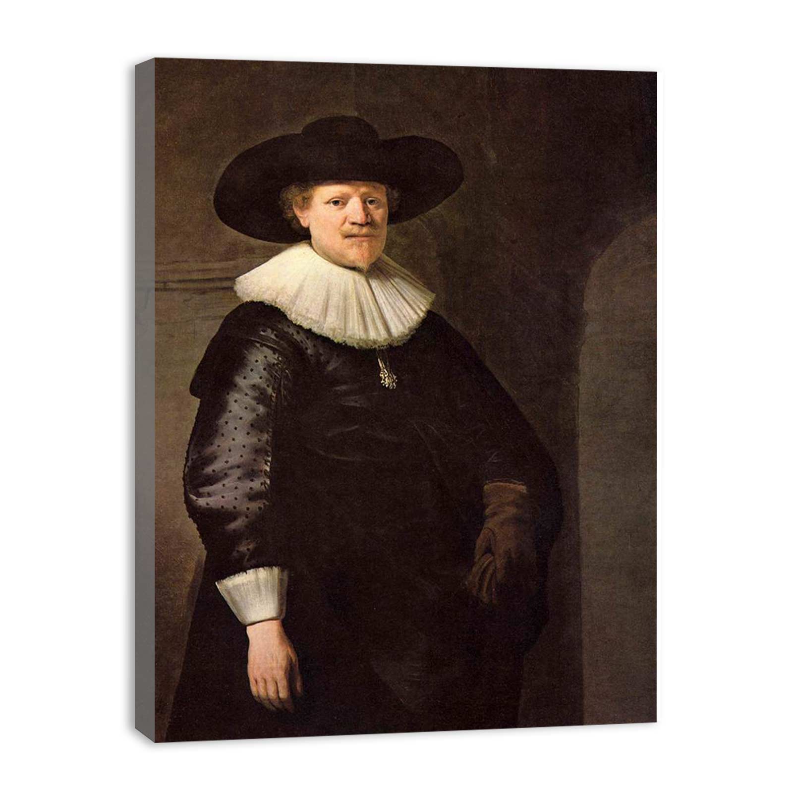 Portrait of the Writer Jan Hermansz. Krul Painting