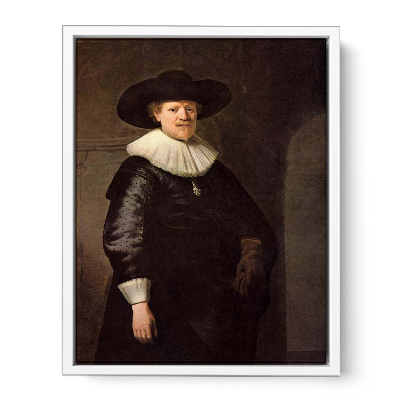 Portrait of the Writer Jan Hermansz. Krul Painting