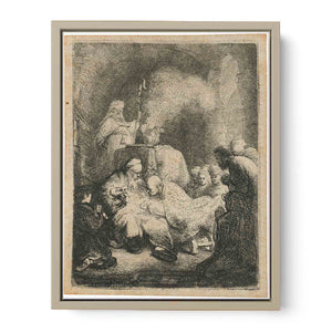 The Circumcision Small Plate Painting