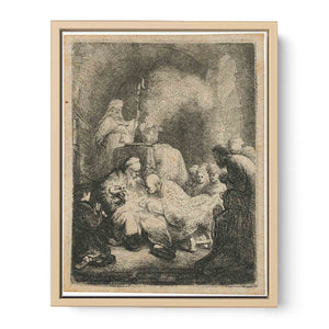 The Circumcision Small Plate Painting