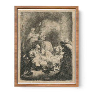 The Circumcision Small Plate Painting