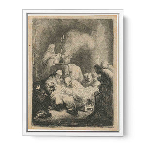 The Circumcision Small Plate Painting