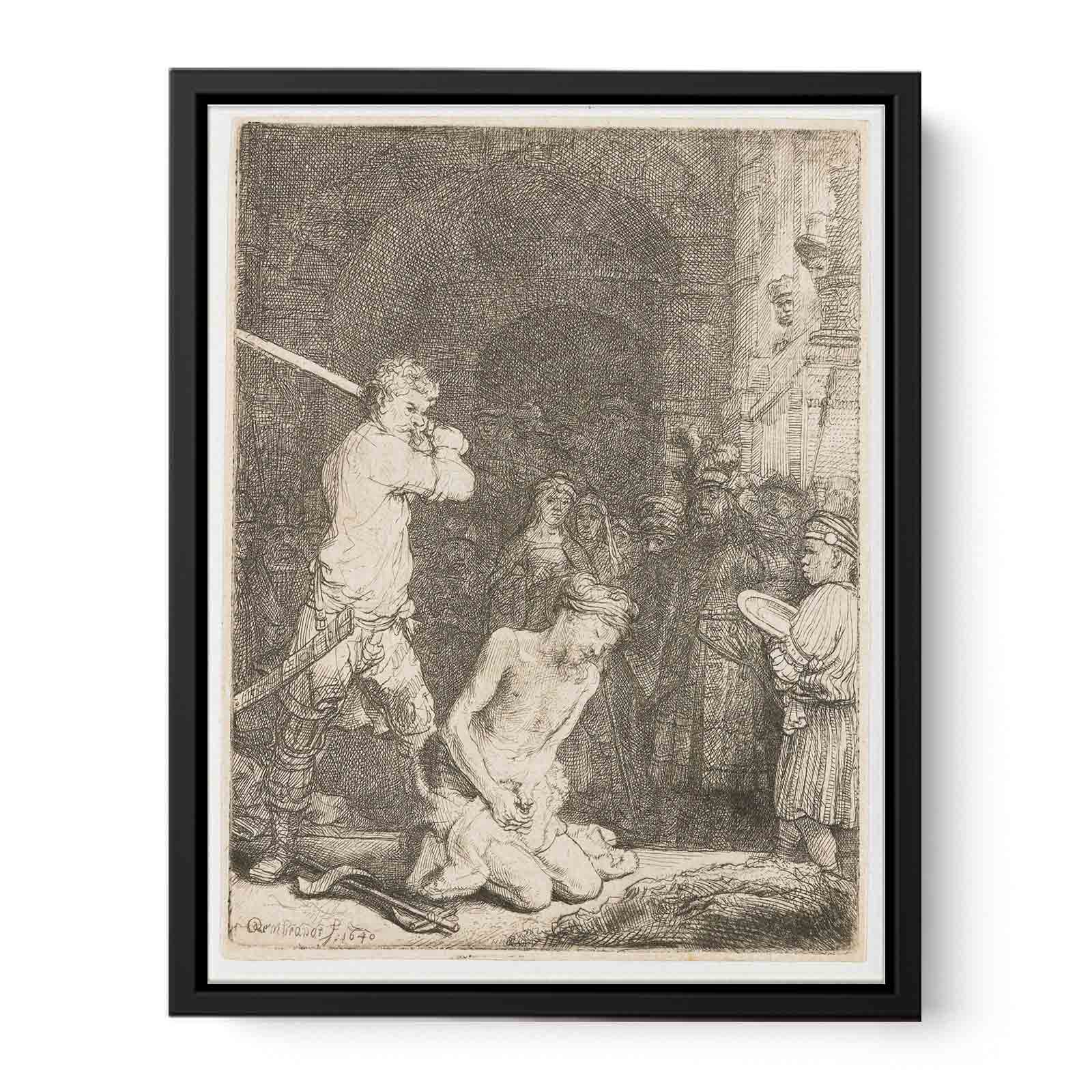 The Beheading of Saint John the Baptist Painting