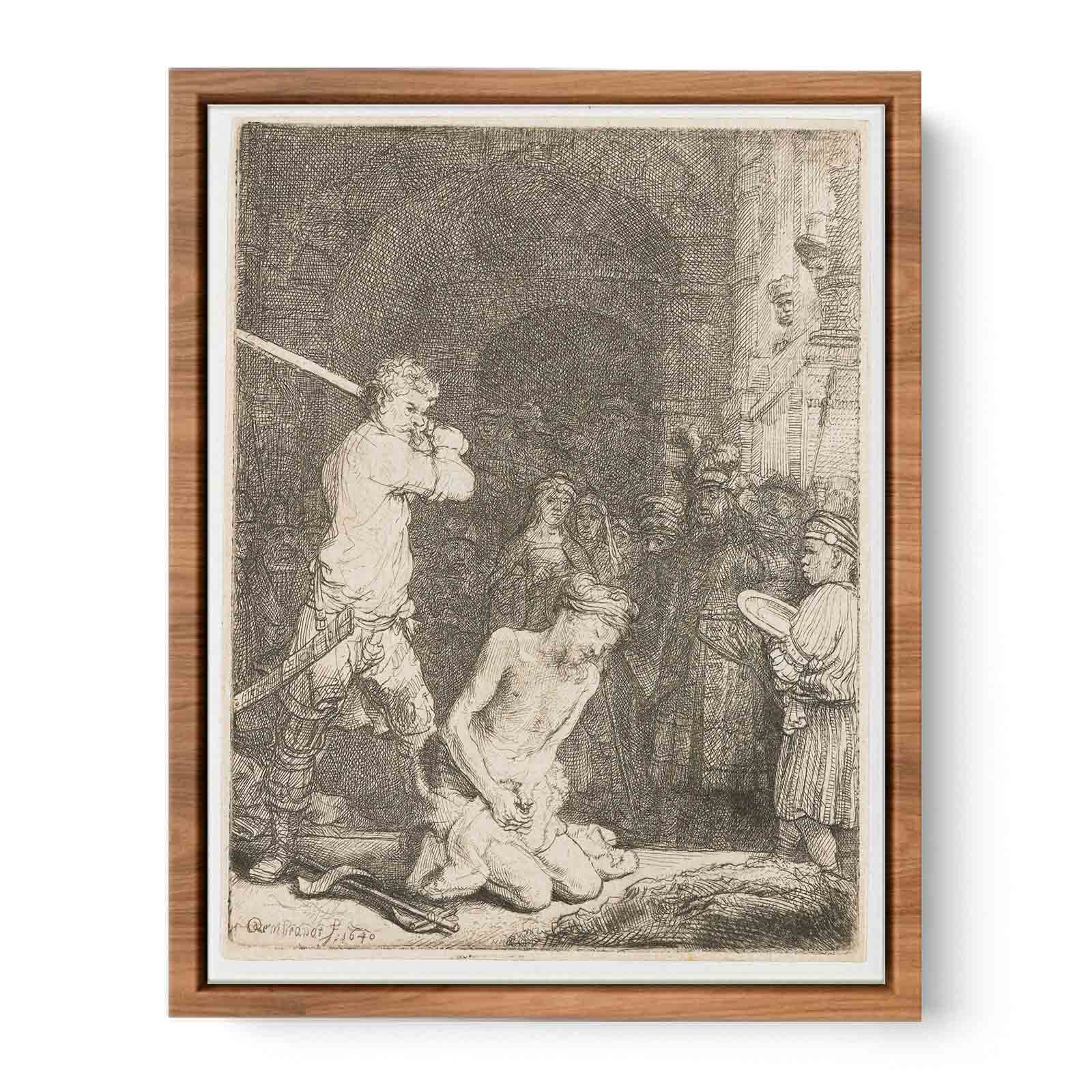 The Beheading of Saint John the Baptist Painting