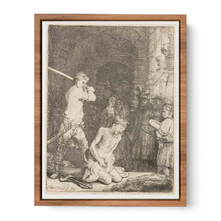 The Beheading of Saint John the Baptist Painting