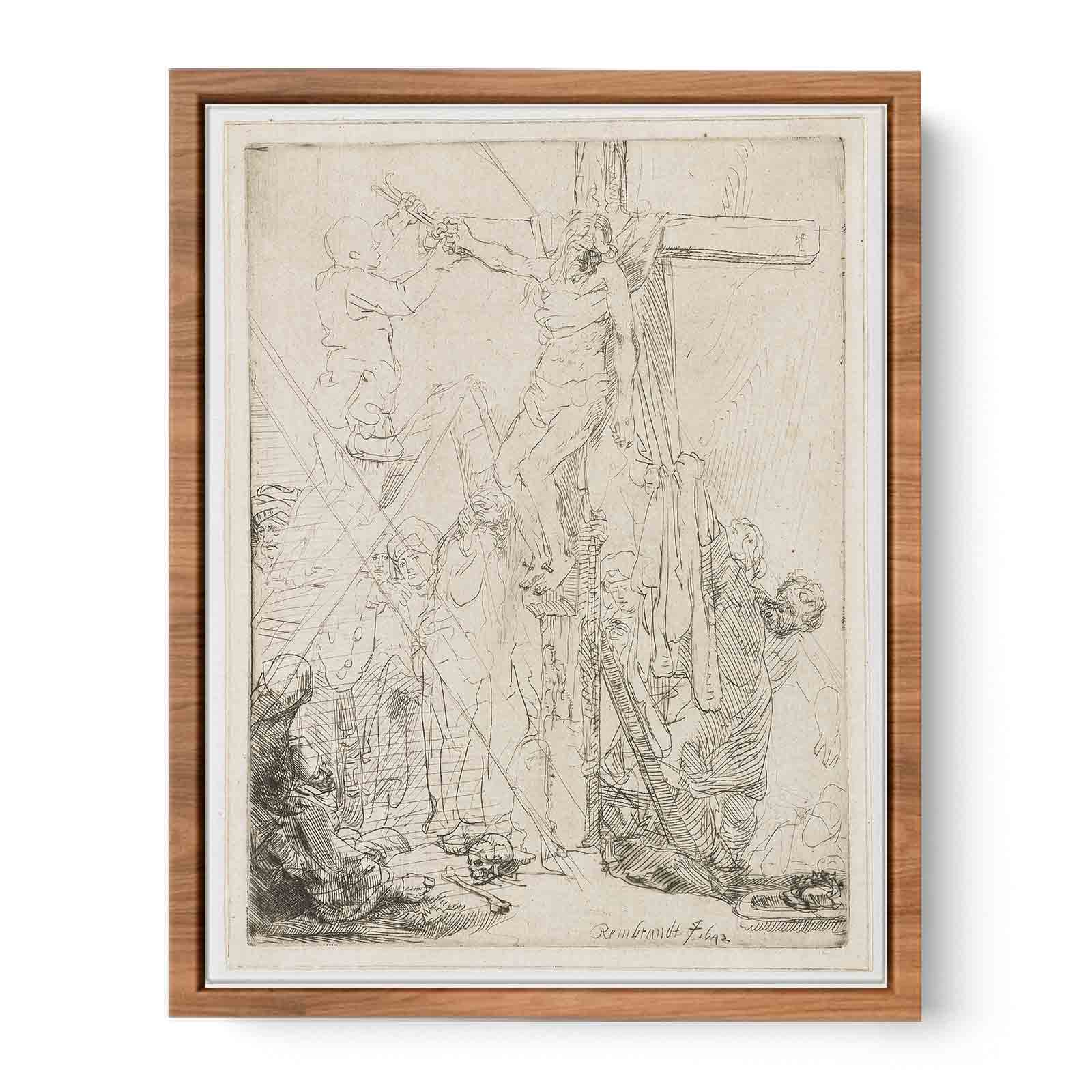 Descent From The Cross A Sketch Painting