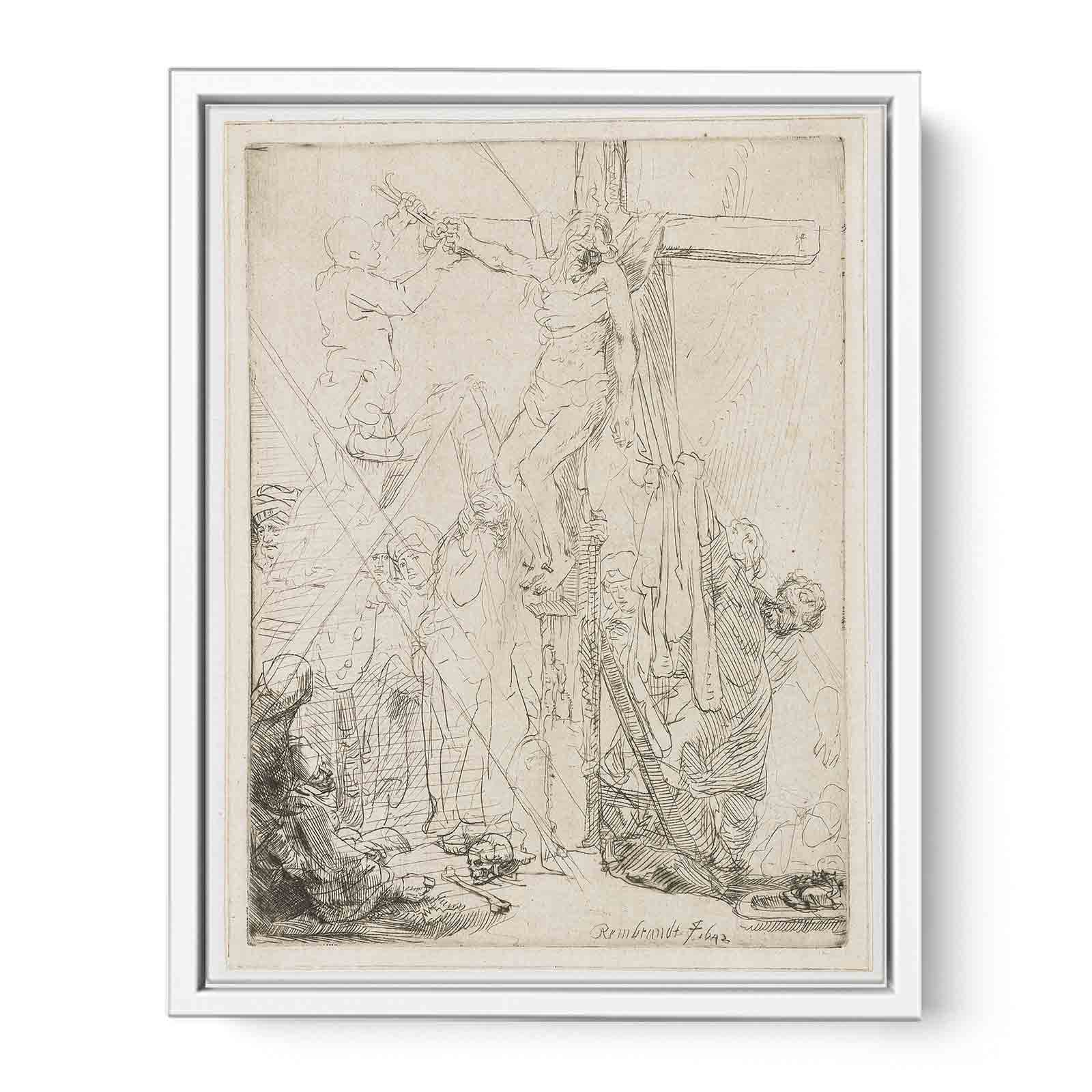 Descent From The Cross A Sketch Painting