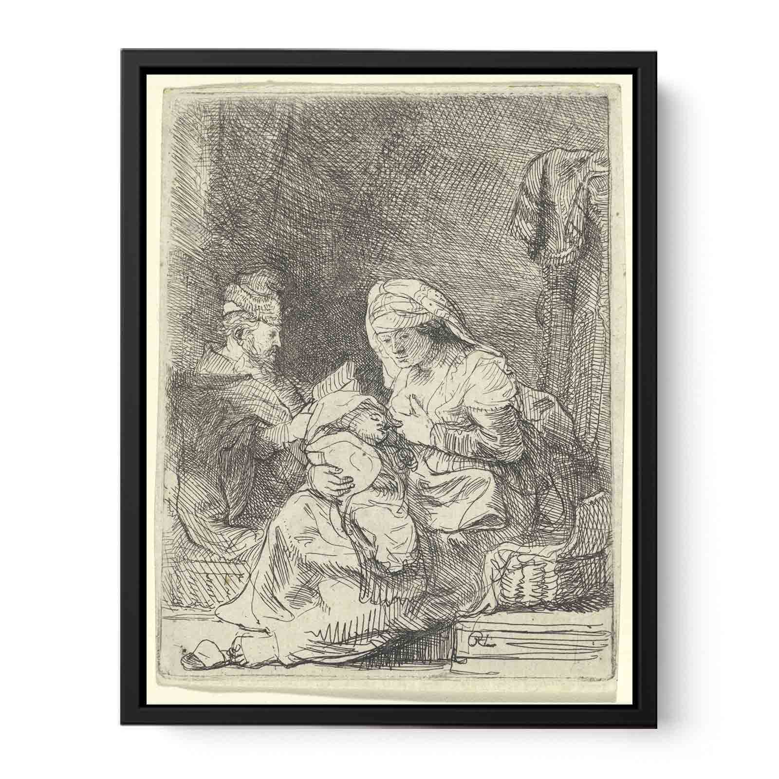 The Holy Family Painting