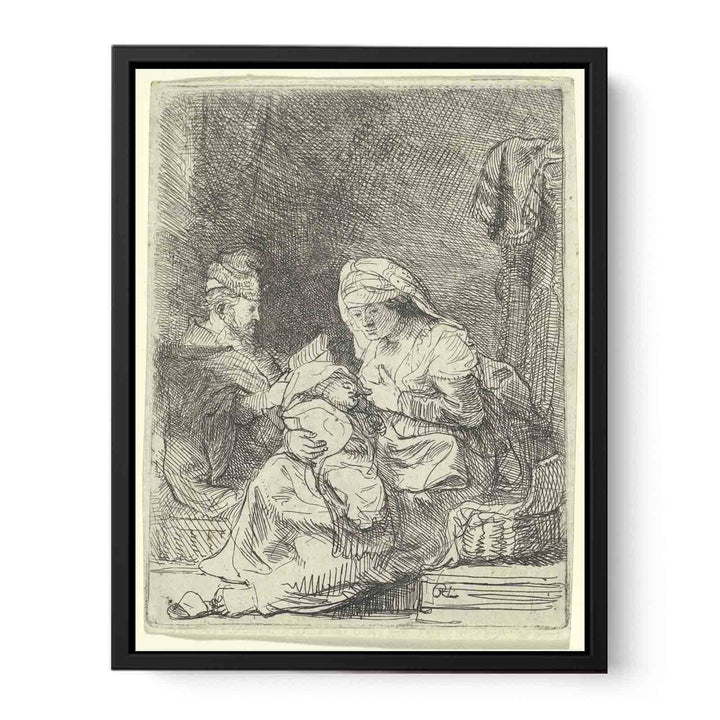 The Holy Family Painting
