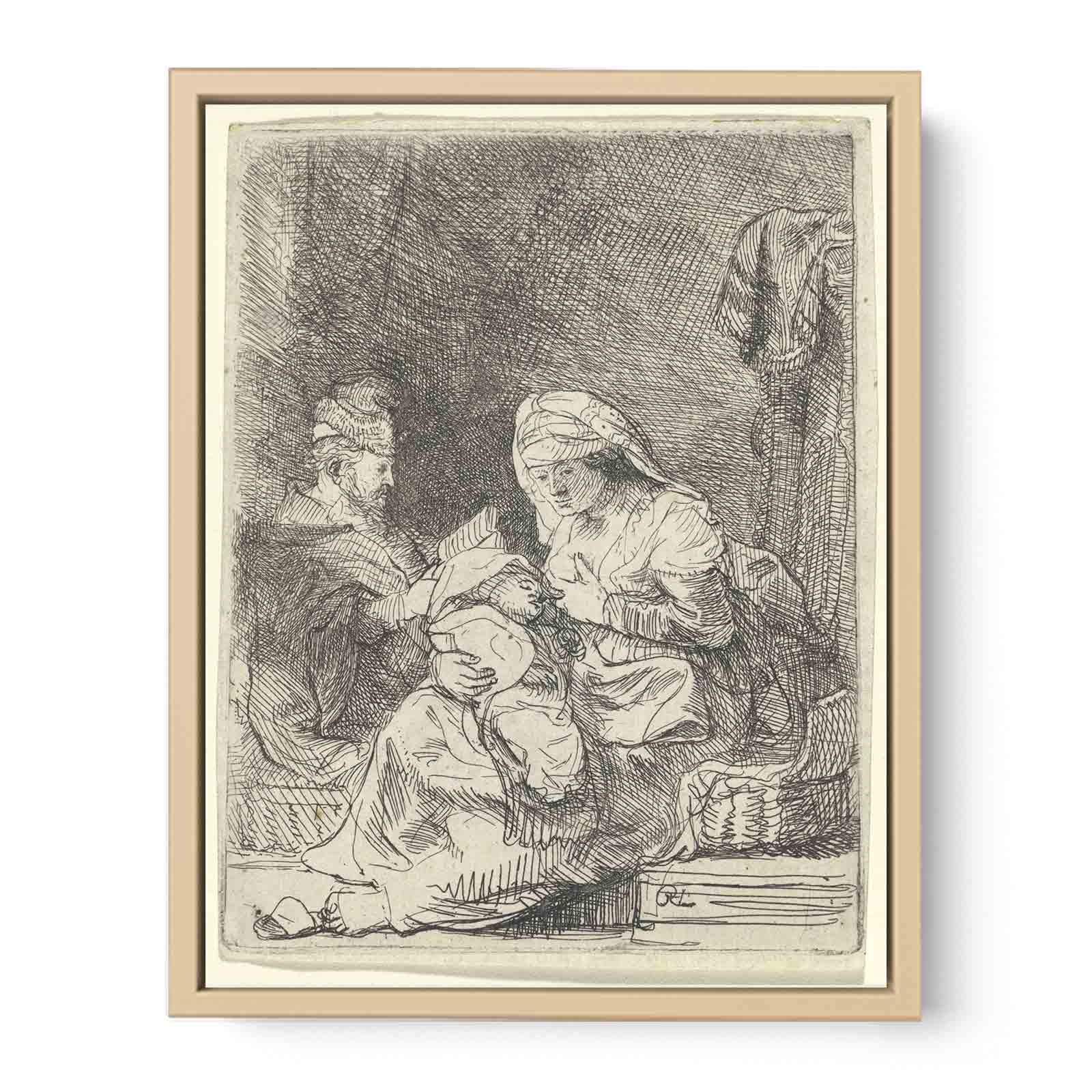 The Holy Family Painting