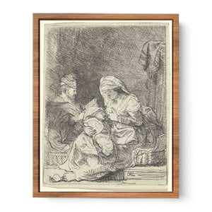 The Holy Family Painting