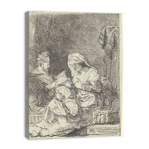 The Holy Family Painting