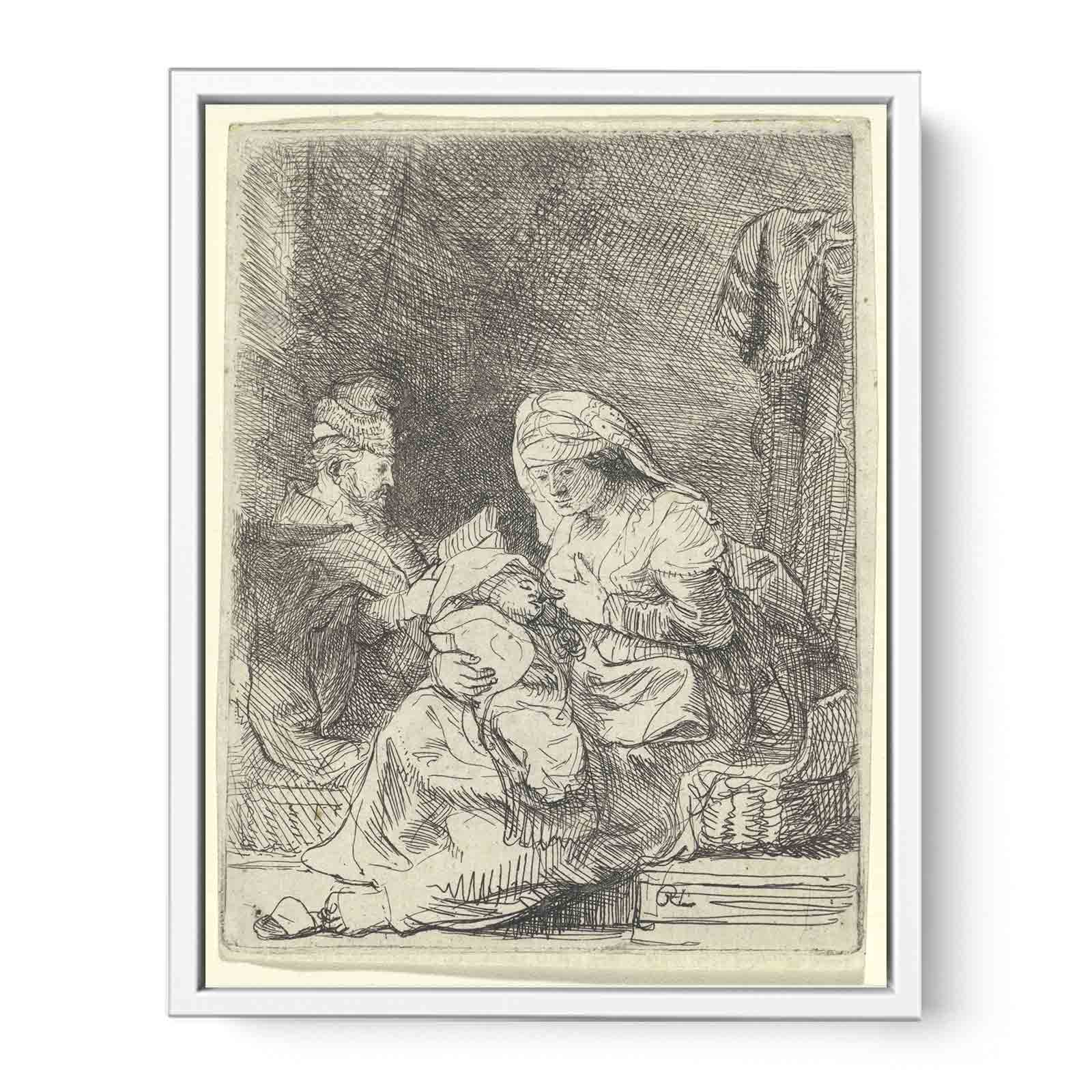The Holy Family Painting