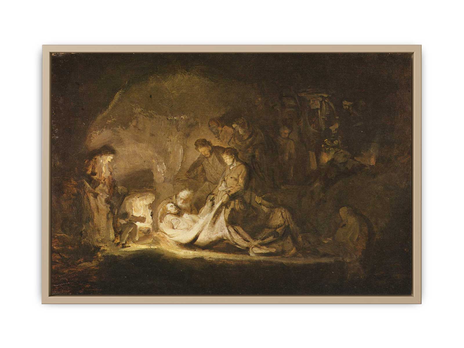 Entombment Painting