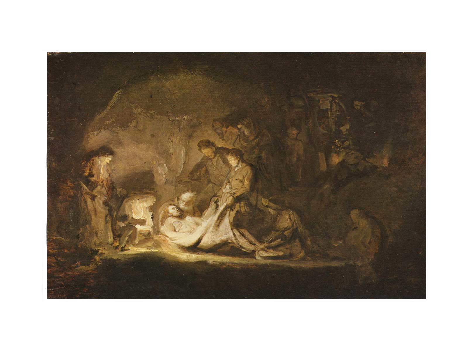 Entombment Painting