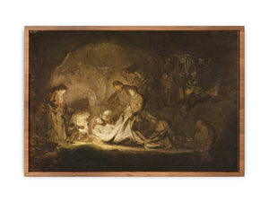 Entombment Painting