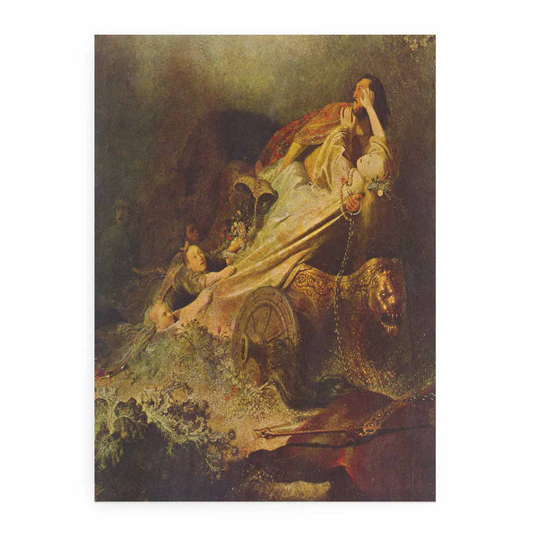 Rape of Proserpine Painting