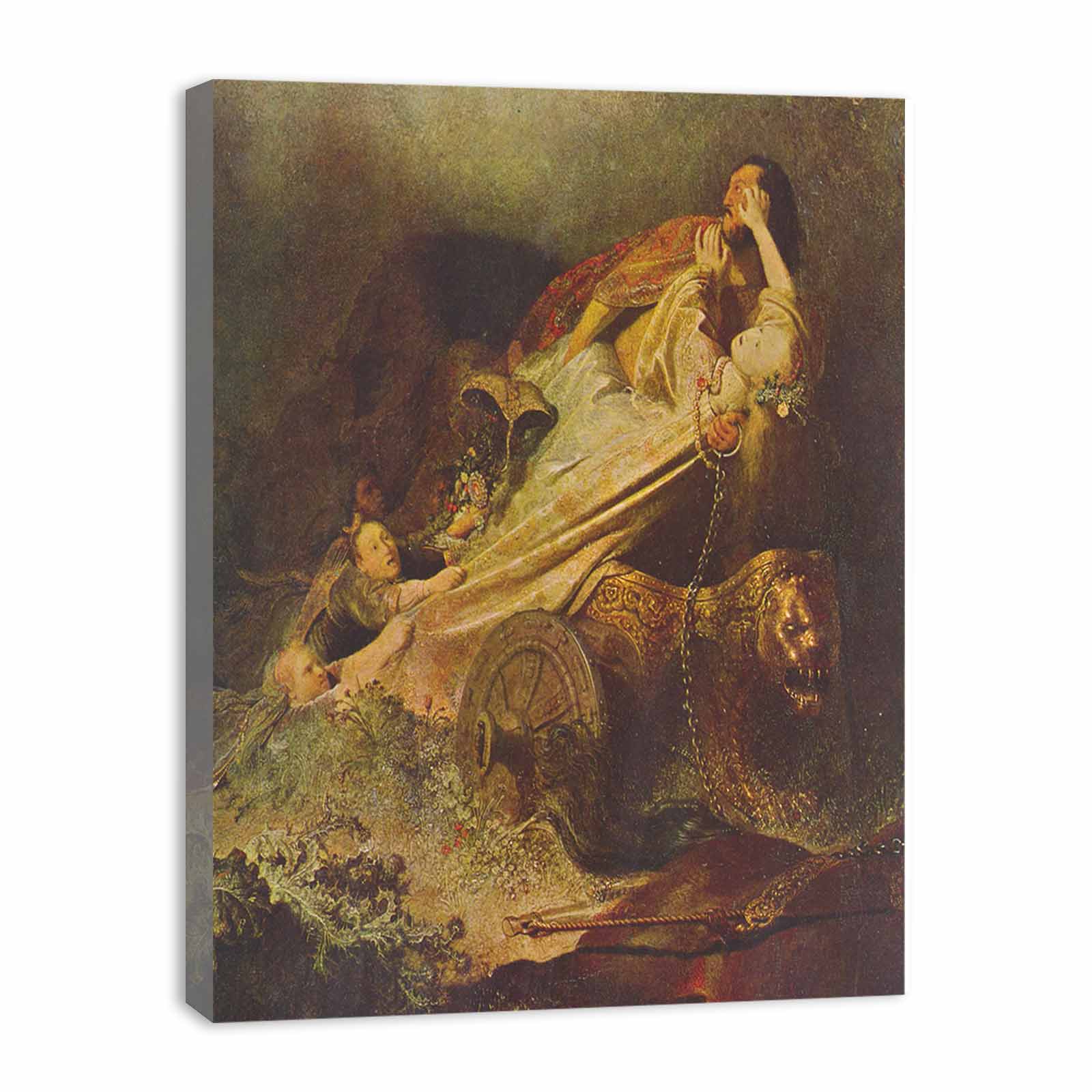 Rape of Proserpine Painting