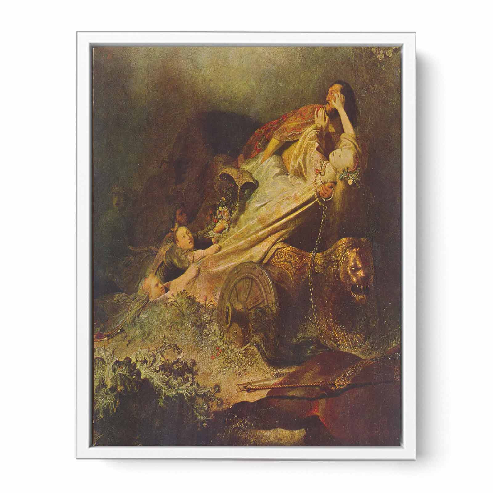 Rape of Proserpine Painting