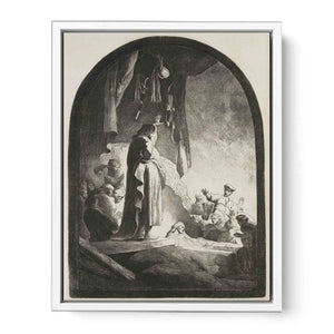 The Raising of Lazarus Large Plate Painting