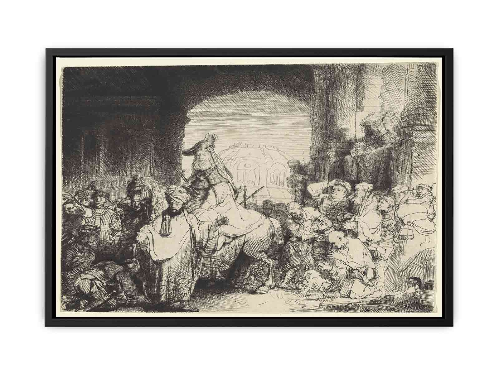 The Triumph of Mordecai Painting