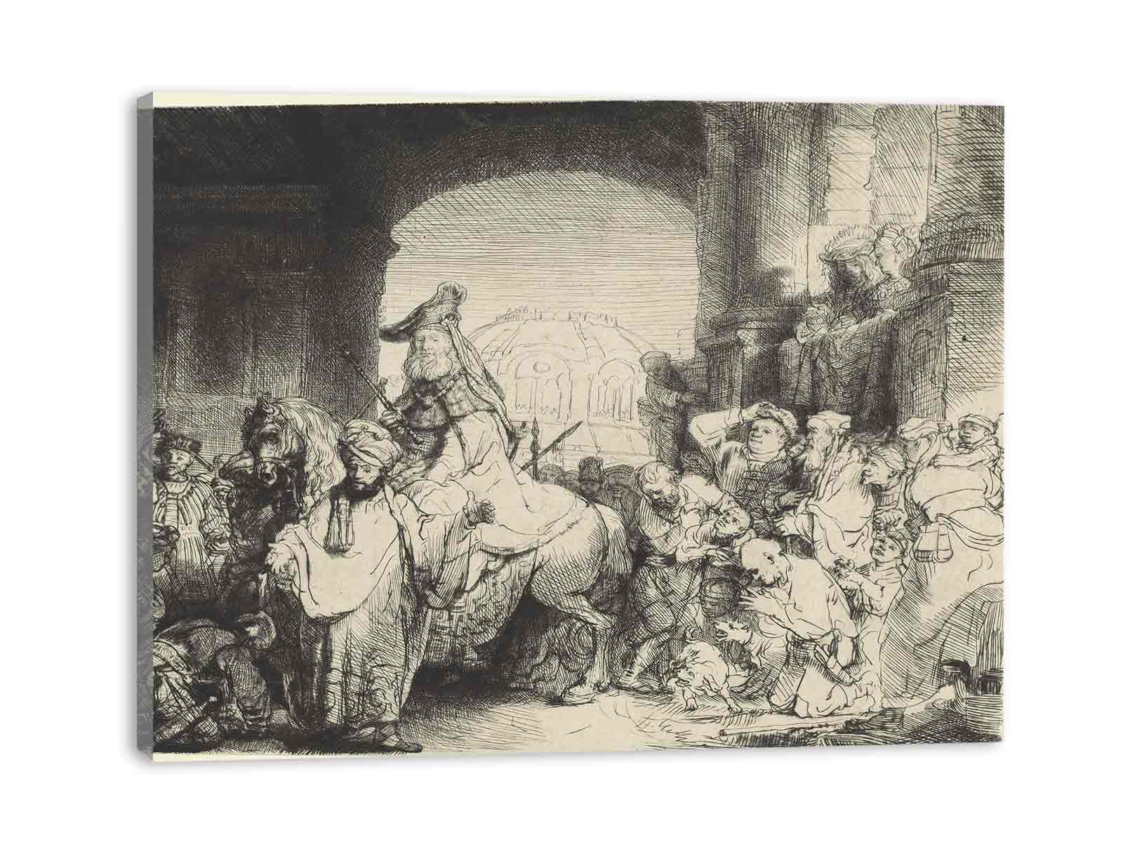 The Triumph of Mordecai Painting