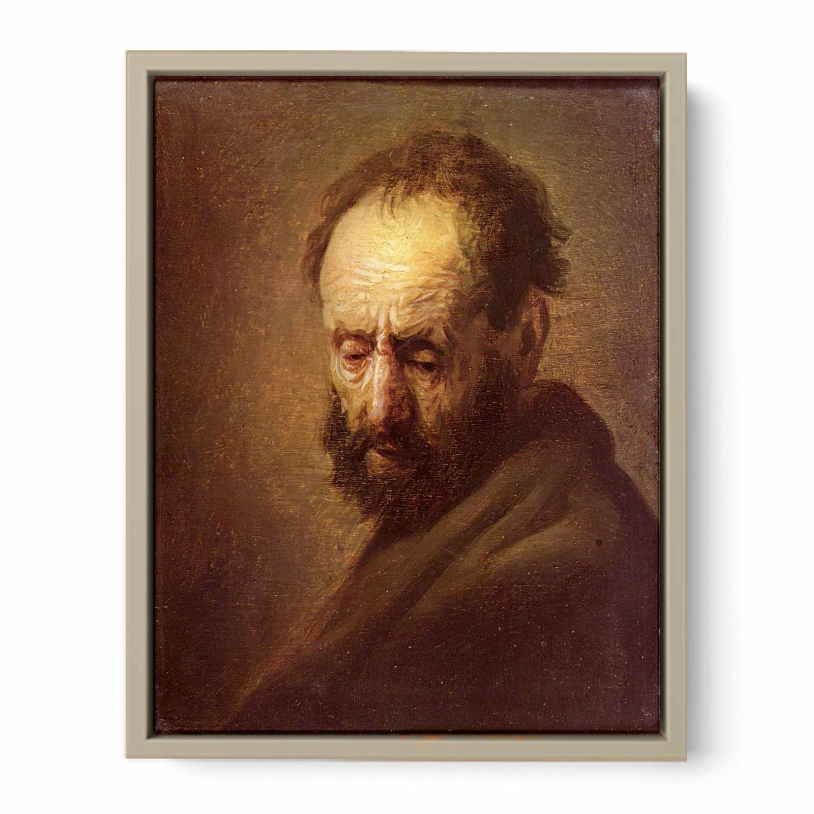 Head of a Man Painting