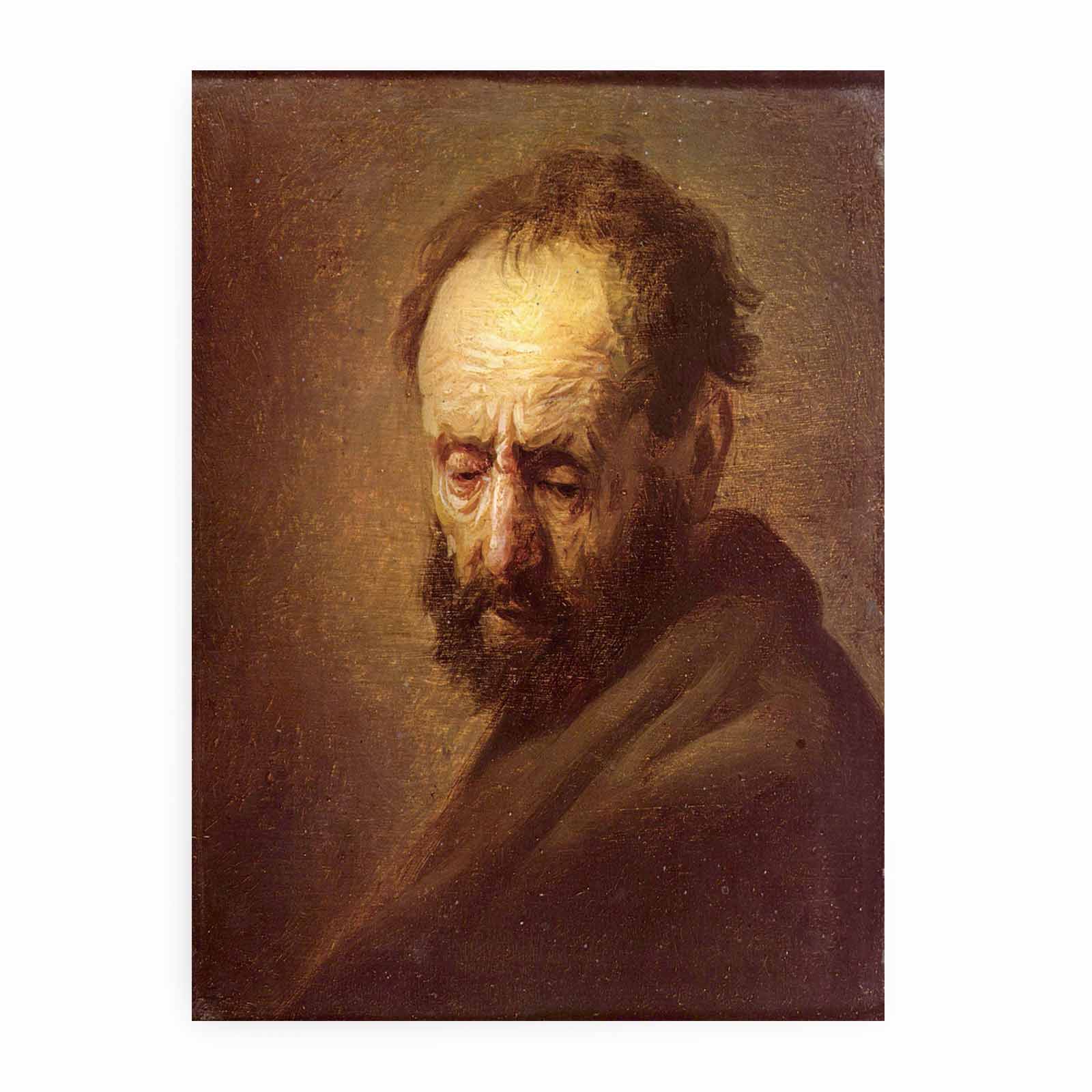 Head of a Man Painting