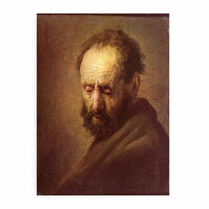 Head of a Man Painting