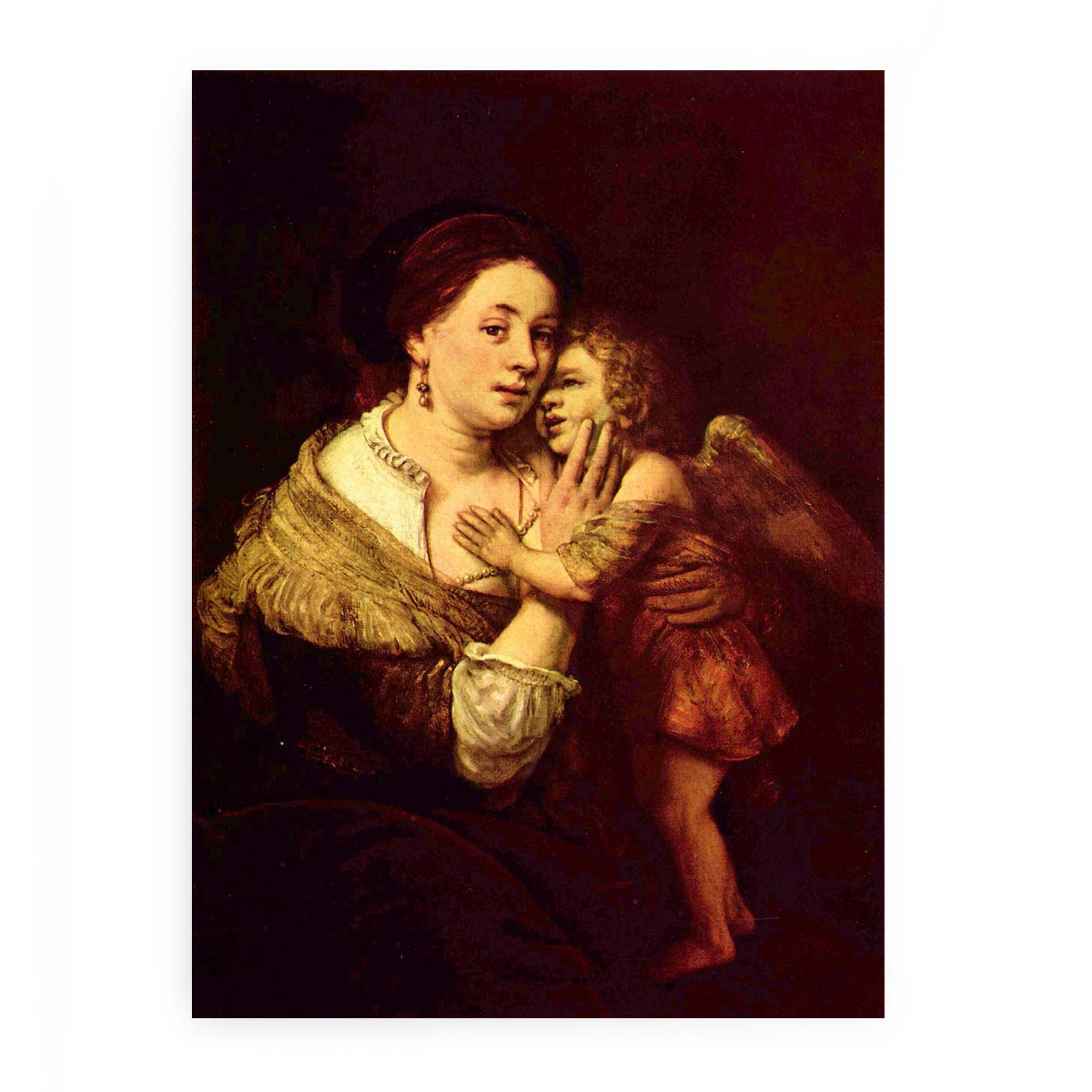 Venus and Cupid Painting