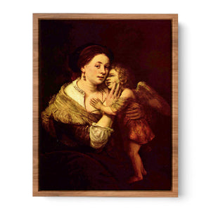 Venus and Cupid Painting